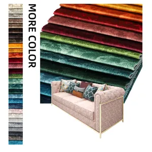 OKL20147 la migliore vendita in stile nordico semplice piccolo soggiorno in velluto grigio tappezzeria divano tessuto stampato