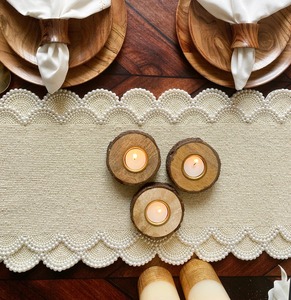 Best Selling Embroidered <b>Table</b> <b>Runner</b> for <b>Dining</b> <b>Table</b> Premium Handmade Decorative <b>Runner</b> for Home Décor Use Bulk Supplier - Product Image 6