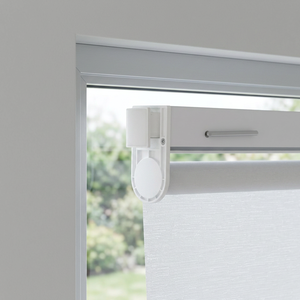 Store enrouleur horizontal en tissu uni sur mesure, installation facile sans perçage, sans cordon, occultant jour et nuit pour fenêtre - Product Image 3