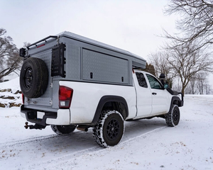 Tente de camping en alliage d'aluminium à commande manuelle, lit plat pour camionnette <span class=keywords><strong>Toyota</strong></span> <span class=keywords><strong>Hilux</strong></span> Tacoma - Product Image 2