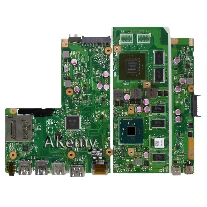New Original Main Board X541SC X541SC X541S D541SC Notebook Mainboard 4G-RAM N3710 CPU GT810M GPU Laptop Motherboard For Asus