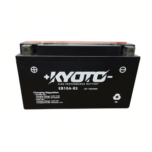Batería para Motocicleta Kyoto EB10A-BS 12V 9Ah de Alto Rendimiento, Sellada de Plomo-Ácido - Product Image 3