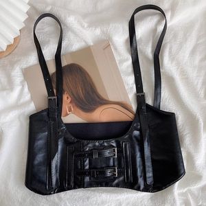 <span class=keywords><strong>Ceinture</strong></span> pour femme de <span class=keywords><strong>grande</strong></span> <span class=keywords><strong>taille</strong></span>, vente directe d'usine, élasticité serrée, style sangle, pour la présentation de la poitrine, avec décoration de chemise et de jupe - Product Image 3