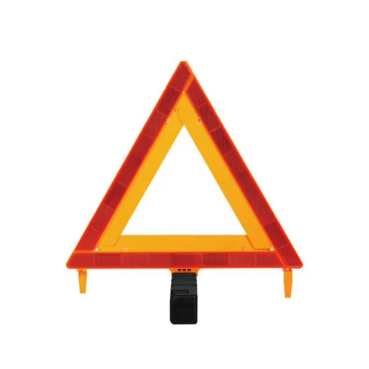 Kit triangular de advertencia de emergencia, seguridad en carretera, 3 unidades