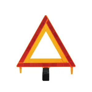 Kit triangular de advertencia de emergencia, seguridad en carretera, 3 unidades