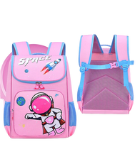 Listo para enviar, venta al por mayor, mochila escolar ortopédica para niños, mochila de dibujos animados para niños, mochila para estudiantes de primaria, fábrica de mochilas