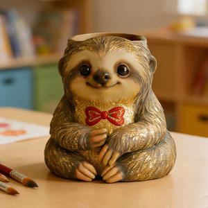 Moules en silicone pour bougies en forme d'<span class=keywords><strong>animal</strong></span> paresseux YS, boîte de rangement en plâtre, moule de coulée, fournitures de fabrication de pots de fleurs en béton DIY - Product Image 5