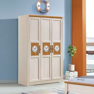 Armario infantil con puerta abatible, muebles de almacenamiento de gran capacidad para dormitorio para niños - Product Image 2