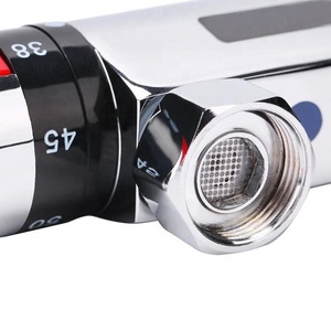 Válvula de Control de Temperatura Constante de Latón Cromado para Montaje en Pared, Mezclador de Agua Fría y Caliente para Ducha, Grifo de Ducha Termostático Empotrado - Product Image 3
