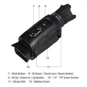 Factory Custom 10x Infrared Night <b>Vision</b> Monocular 800m Digital Photo Video Recording <b>Thermal</b> Imaging Outdoor Device - Product Image 1