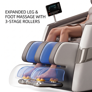 Luxury Smart Jade <b>Chair</b> AI Voice Control <b>Zero</b> <b>Gravity</b> & Leg Back Kneading Foot Roller Heating - Product Image 3