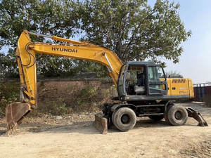 Excavadora de ruedas Excavadora Hyundai para la venta Proporcionada Excavadora de orugas original de Corea Obras de construcción Energía Minería - Product Image 6