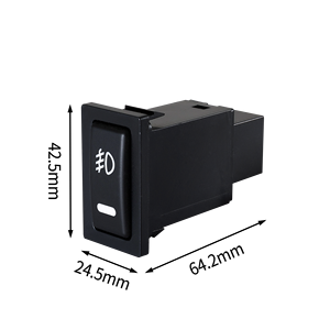 Công tắc đèn sương mù ô tô - Công tắc nút LED, Công tắc 12V, Công tắc ô tô bằng nhựa ABS Công tắc đèn pha ô tô, Công tắc sửa đổi ô tô. - Product Image 1