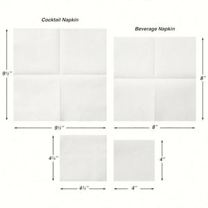 Personalized Custom Napkins with logo Wholesale Eco-friendly 2-ply Tissue <b>Paper</b> Napkins Virgin Wood Pulp Serviettes De Tables - Product Image 4