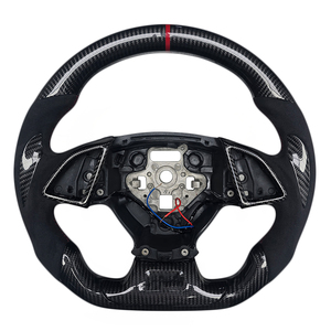 <b>Hot</b> Selling Quality Carbon Fibre Microsuede Grip Steering Wheel for Chevrolet Camaro Car Steering Wheel - Product Image 1