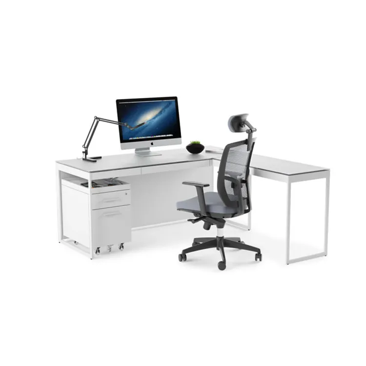 طاولة مكتب عصرية بسيطة الأفضل مبيعًا من المصنع مكتب كمبيوتر قابل للتحويل