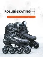 Patins à roulettes de slalom professionnels RS, 4 roues en ligne, chaussures de patinage personnalisées, chaussures de patinage freestyle pour patineurs adultes