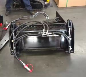 Skid Steer <strong>4</strong> In 1 <strong>Bucket</strong> Heavy Duty Grapple <strong>Bucket</strong> For <strong>Loading</strong> Grabbing Leveling - Product Image 5