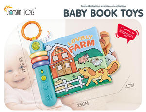 Libro de Tela Educativo Temprano JOYSUN <span class=keywords><strong>para</strong></span> Bebés, Libro de Peluche Suave, Juguetes de Tela Educativos, Libro Musical Montessori con Historias, Juguetes de Viaje <span class=keywords><strong>para</strong></span> Bebés - Product Image 4