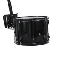Factory Wholesale 14" X 12" Marching Snare Drum - Customized Logo Black ,White, With Shoulder Rack, Professional Percussion