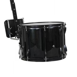 Tambor <span class=keywords><strong>de</strong></span> Marcha <span class=keywords><strong>de</strong></span> 14" x 12" al por Mayor <span class=keywords><strong>de</strong></span> Fábrica - Logotipo Personalizado Negro, Blanco, con Soporte <span class=keywords><strong>para</strong></span> Hombro, Percusión Profesional - Product Image 4