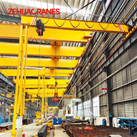 Pont roulant semi-portique monopoutre européen 2-16 tonnes, portée 7,5-22 m, hauteur de levage 6-12 m, charge utile M5, certification CE ISO, télécommande