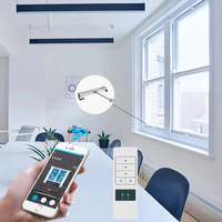 Interrupteur intelligent Wi-Fi Tuya, actionneur linéaire de moteur RC, affichage OLED, design rabattable, pour téléviseur, 24V/220V, CE