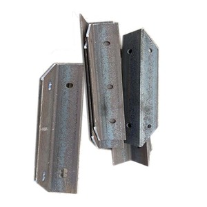 Barre d'angle en <span class=keywords><strong>acier</strong></span> au carbone 50x50x4mm 3x2 3/32 avec trou pour la construction, angle rainuré en <span class=keywords><strong>acier</strong></span> 40x40 - Product Image 5