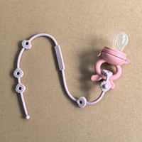 Sangles de sécurité réglables en silicone pour sucettes et jouets de bébé, accessoires pour poussette, chaise haute et voyage