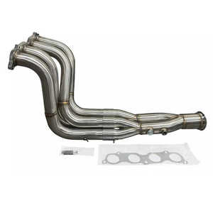 Kit de colector turbo de escape de acero inoxidable de alto rendimiento hecho a medida para Honda <span class=keywords><strong>K20</strong></span> K24 Swap <span class=keywords><strong>Header</strong></span> - Product Image 1