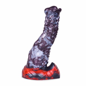 Dildo de silicona con forma de animal para principiantes, con fuerte ventosa, dildo de monstruo de fantasía, plug anal de dragón, juguete sexual para mujeres y hombres - Product Image 1