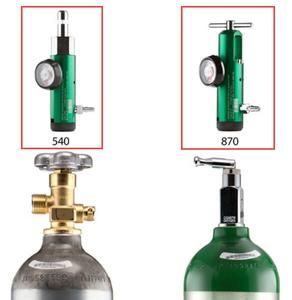 Régulateur d'oxygène médical en métal durable de haute qualité, avec embout en forme de nez de taureau, serrage manuel, pour usage domestique, garantie 1 an - Product Image 4