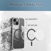 Magnet Neodymium N52 Berlapis Nikel Super Kuat untuk Pengisi Daya Nirkabel Magsafe bagi Produsen Elektronik