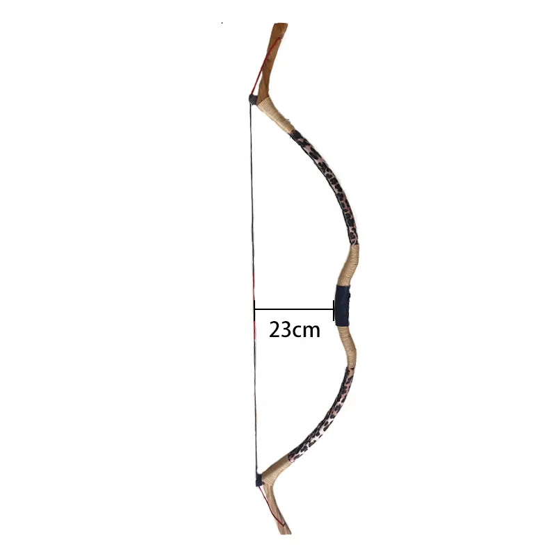 New Design Archery Leopard bow Locust Handle Laminated Limbs 20-50 Lbs Recurve Bow For Shooting