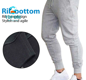 Pantalon pour hommes personnalisé Top One Plus Size Sport Gym Golf Casual Stacked Sweat Track Joggers pour les sports et les divertissements - Product Image 4