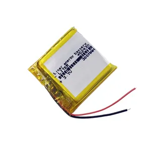 قابلة للشحن 3.7v ليثيوم بوليمر 452430 452530 300mAh يبو ل led الإضاءة