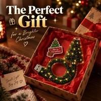 Nouveau projecteur de lumière de Noël avec design d'arbre de Noël, alimenté par USB, veilleuse de Noël, projecteur de plafond pour la décoration intérieure des fêtes de Noël