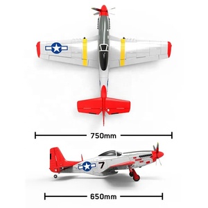 Volantex-<span class=keywords><strong>P51D</strong></span> Mustang 768G, jouet pour avion de chasse RC, 2.4g, sans balai, mousse, gyroscope, 750mm, RTF, 4CH - Product Image 3