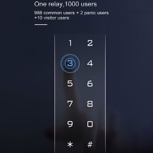 Lettore di schede RFID NFC per controllo accessi Secukey Standalone con crittografia, sistema di controllo accessi con ingresso/uscita Wiegand per 1000 utenti e <span class=keywords><strong>campanello</strong></span> - Product Image 3