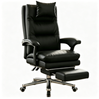 Chaise de bureau pivotante moderne, réglable en hauteur, ergonomique, pour bureau à domicile