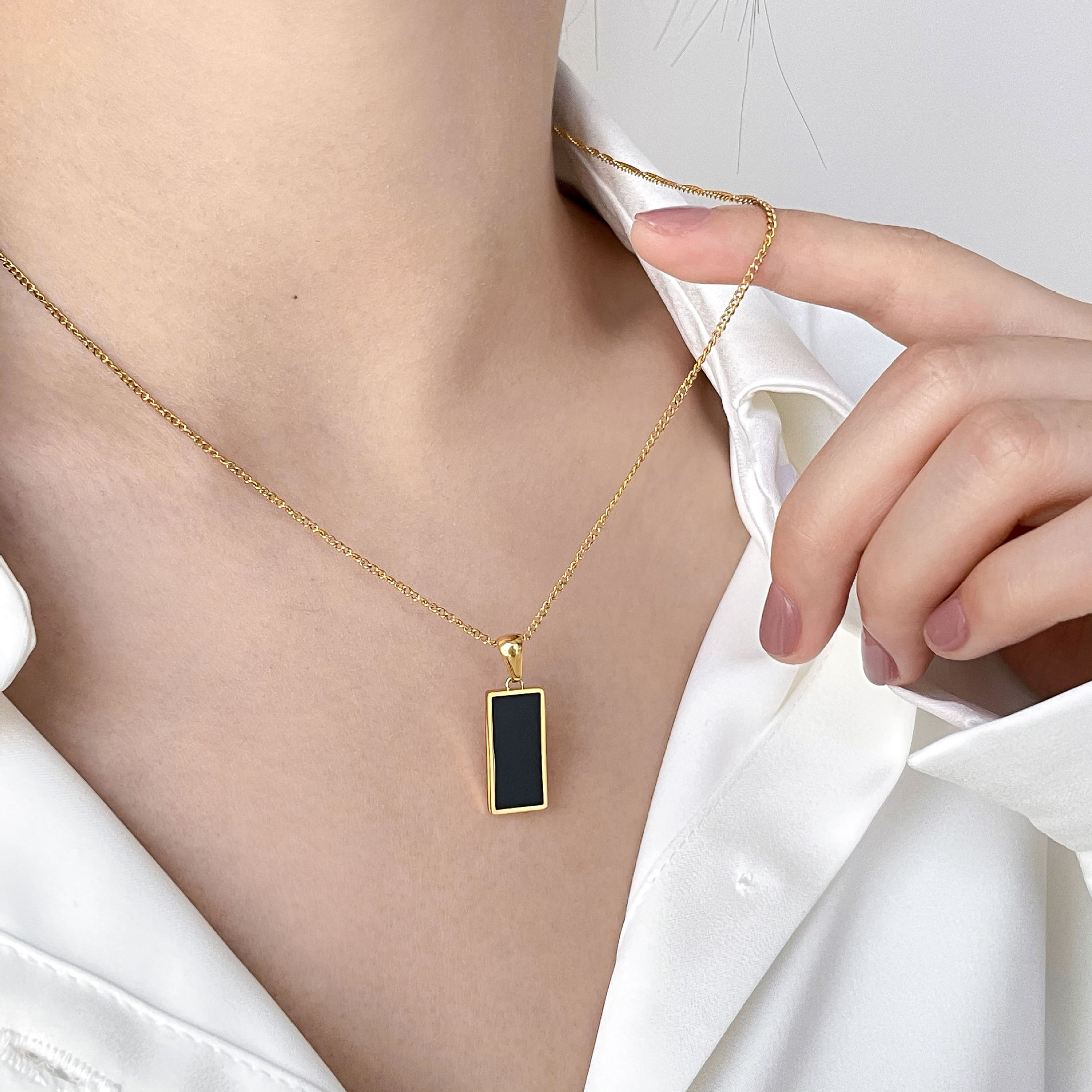 Sublime Jeu de Bijoux 2tlg Collier Hals-Kolliers Fil
