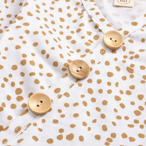 Conjuntos de Ropa para Bebé Recién Nacido al por Mayor, Mameluco de Manga Larga, Pantalones, Diadema, Conjuntos de Ropa de Algodón Tejido para Bebé Niña, 3 Piezas - Product Image 4