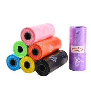 ถุงขยะย่อยสลายได้ขนาด 55 แกลลอน สำหรับขยะสัตว์เลี้ยง ทำจากพลาสติก HDPE พร้อมสายรัด - Product Image 6