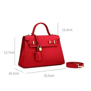 Mode personnalisée classique femmes sacs fourre-tout en cuir Pu dame sacs à main de haute qualité en cuir véritable luxe dames poignée supérieure sacs à main