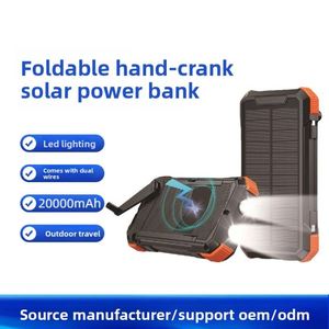 Banco de Energía Multifuncional SEP-99 de 20000mAh con Manivela y Carga Solar para Uso en Exteriores y Viajes - Product Image 5
