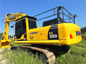 Excavatrice sur chenilles d'occasion Komatsu PC350 350 de haute qualité en bon état à vendre - Product Image 3