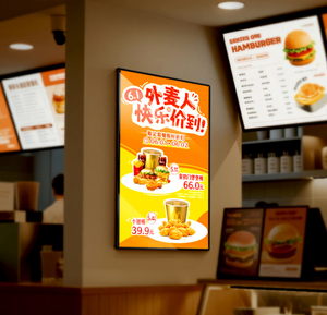 Caja de Luz LED Rectangular Ultrafina, Letrero Publicitario de Pared, Menú de Tienda, Tamaño Personalizado, Alto Brillo - Product Image 4