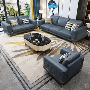 Yeni tasarım modern minimalist high-end kadife kavisli lüks resmi oturma oda mobilya setleri