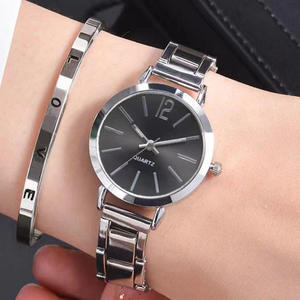 <span class=keywords><strong>Orologio</strong></span> da Polso NYY Popolare, Cinturino Sottile in Acciaio Dorato, <span class=keywords><strong>Orologio</strong></span> al Quarzo da <span class=keywords><strong>Donna</strong></span>, Quadrante alla Moda per Studentesse - Product Image 4
