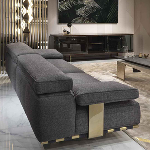 Dongguan di alta qualità mobili personalizzati fabbrica OEM/ODM high-end <span class=keywords><strong>classico</strong></span> divano in pelle italiana per <span class=keywords><strong>soggiorno</strong></span> - Product Image 1
